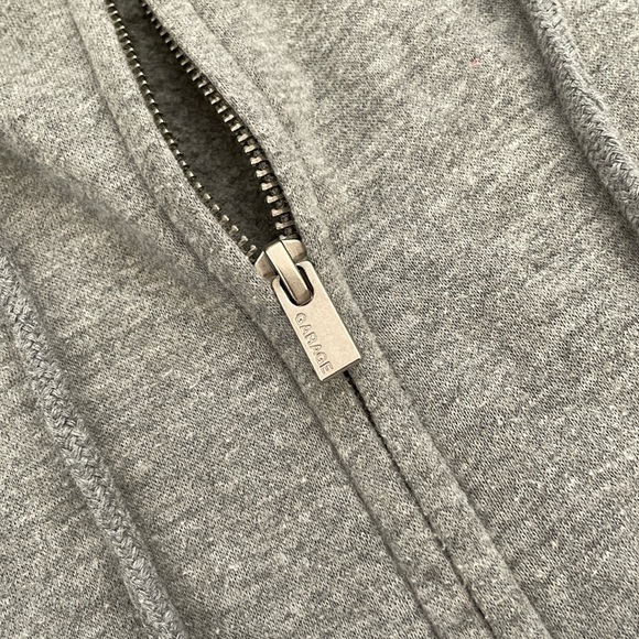 Garage Women’s Grey Zip Up Hoodie - Picture 6 of 8